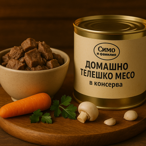 Телешко месо в консерва